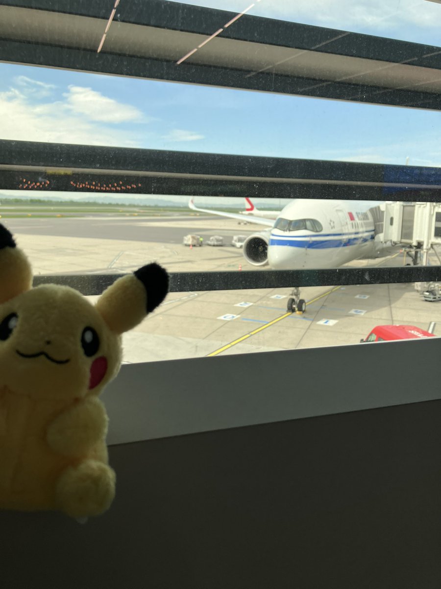kaffee_jause's tweet image. 帰国便もエアチャイナ

2026.4.23
#austria #ピカチュウ