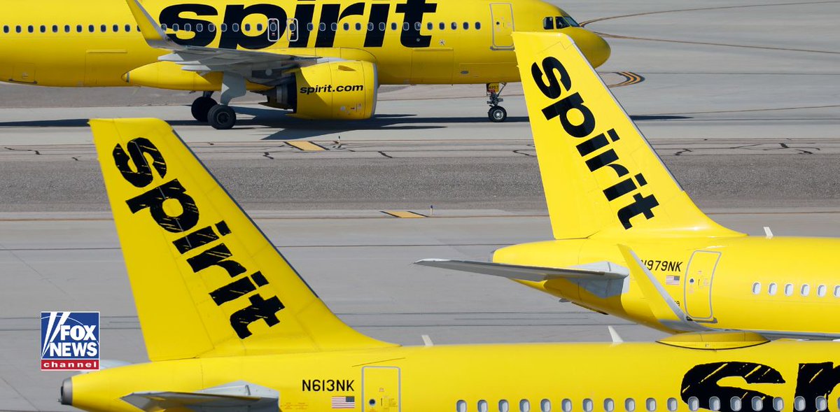 FoxNews's tweet image. “All Spirit flights have been cancelled, and Spirit guests should not go to the airport.”

Spirit Airlines abruptly shuts down, grounding flights nationwide and leaving customers scrambling.

The ultra-low-cost carrier is calling it quits after a $500 million federal bailout