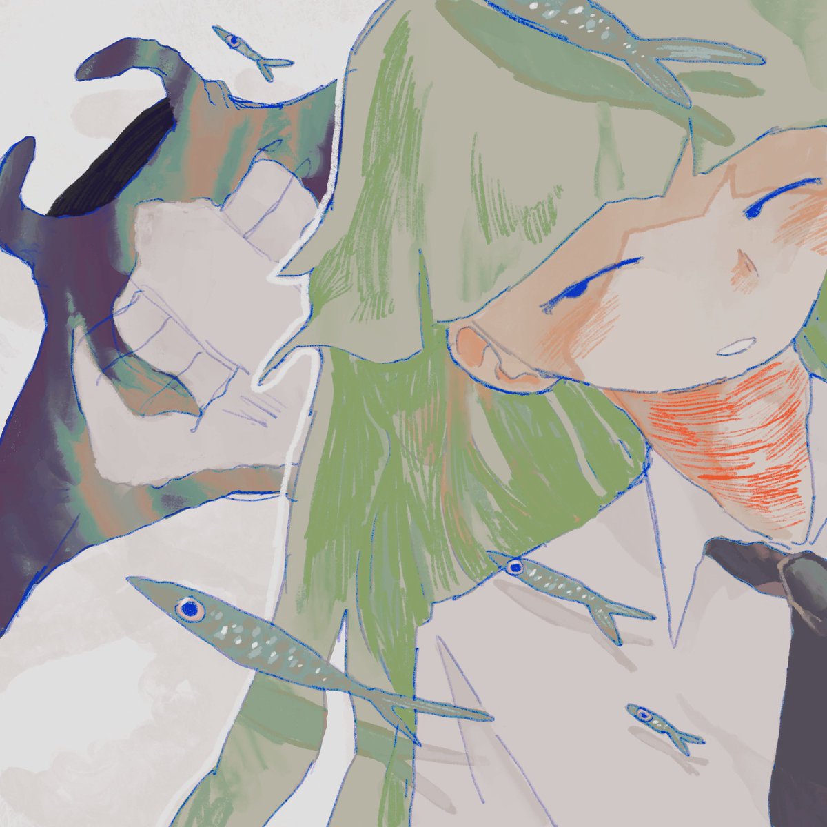 uBKo_'s tweet photo. #GWの創作クラスタフォロー祭
久しぶりに絵を載せつつタグ便乗 https://t.co/s4rc8t2w7b