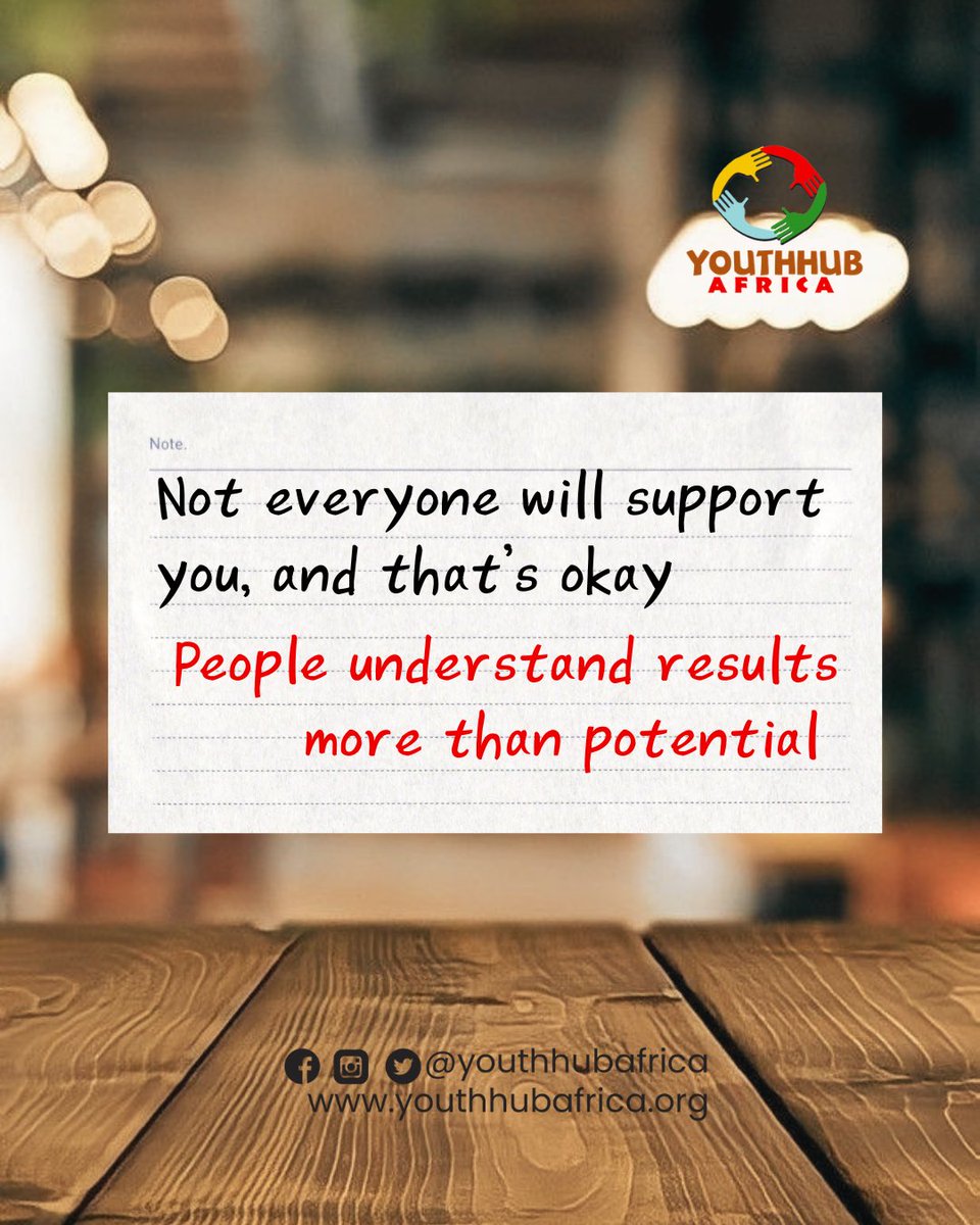 youthhubafrica's tweet image. Hard truths aren’t always easy to hear, but they matter, especially for young people working toward growth, impact, and opportunity. Swipe through to reflect, reset, and realign.

#YouthDevelopment #YouthHubAfrica #GrowthMindset