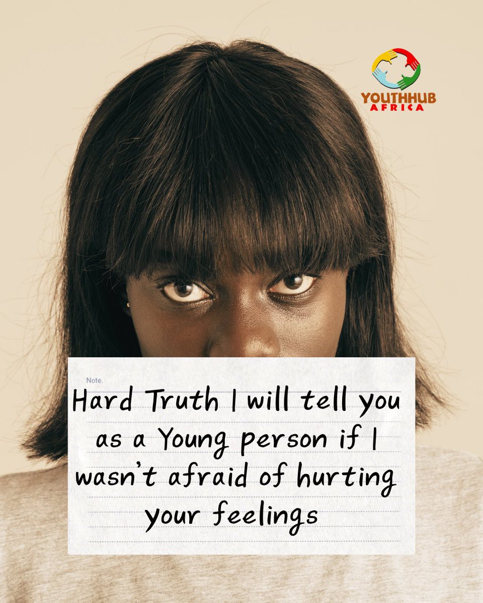 youthhubafrica's tweet image. Hard truths aren’t always easy to hear, but they matter, especially for young people working toward growth, impact, and opportunity. Swipe through to reflect, reset, and realign.

#YouthDevelopment #YouthHubAfrica #GrowthMindset