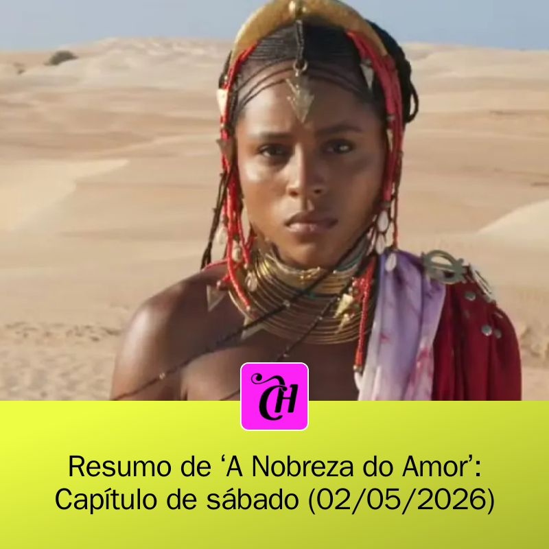 CAPRICHO's tweet image. 🚨✨ O capítulo de 'A Nobreza do Amor' deste sábado está recheado de reviravoltas! Kênia revela suas intenções, o rei George faz uma grande descoberta e o romance inesperado entre Dumi e Kênia traz novos desafios! Não perca! #ANobrezaDoAmor #Novela

mrf.lu/FwBH