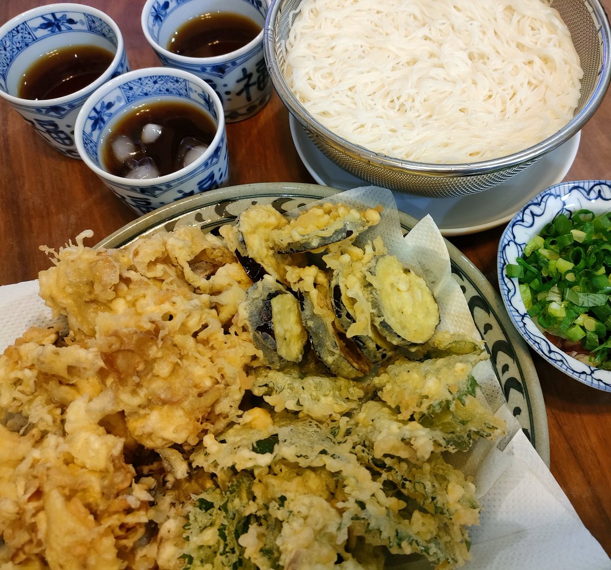 ebiloveman's tweet photo. 気温26度、2026素麺はじめ https://t.co/IrbmJ6zPH5