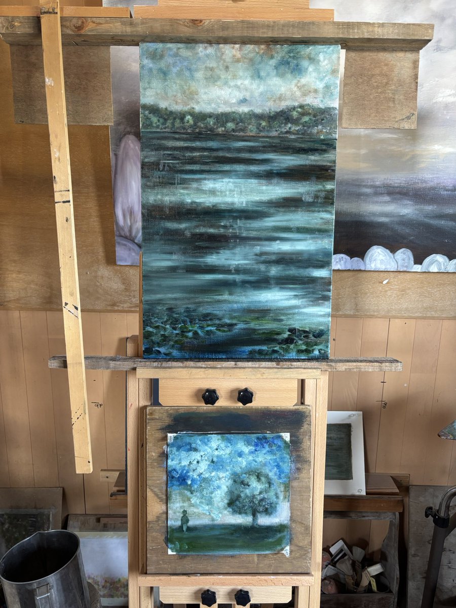taro3298's tweet photo. 製作中のM10 530×333とオマケ
#油彩 https://t.co/mKEQWcOotc
