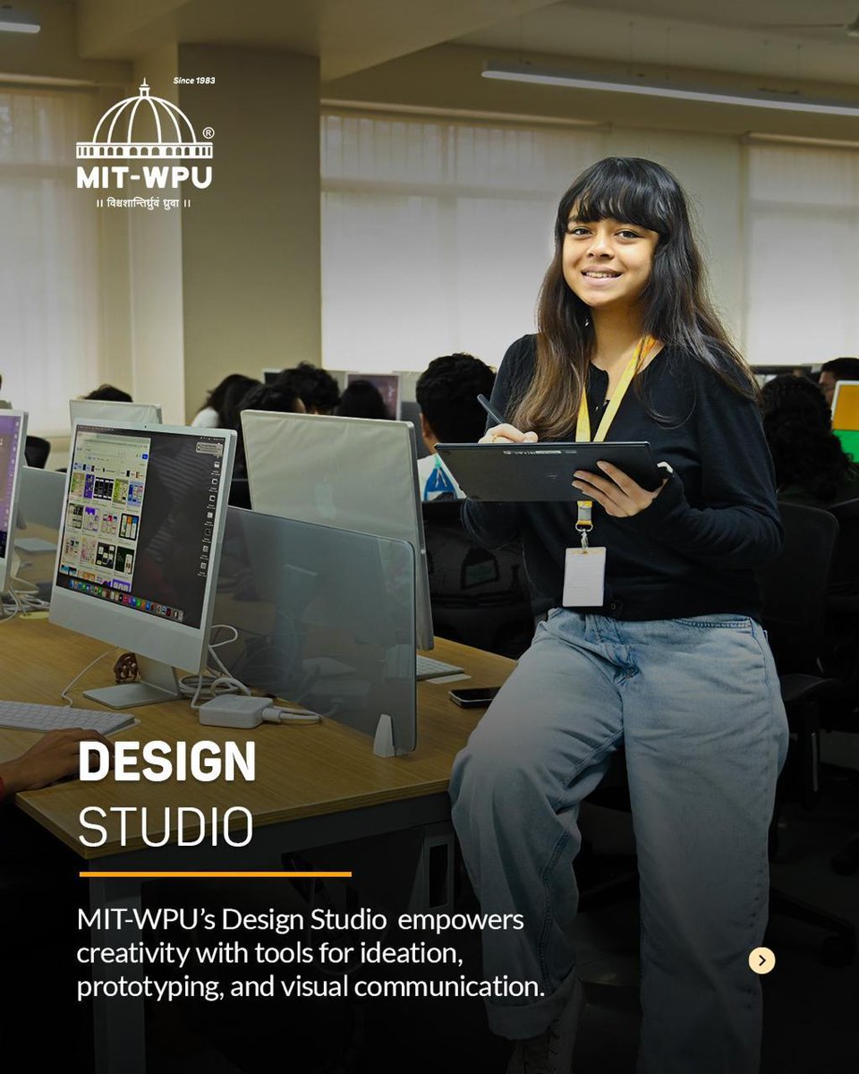 MITWPUOfficial's tweet image. Ideas are easy. Building them is what matters.

At WPU School of Design, MIT-WPU, Pune, students don’t just learn design—they prototype, test, and create for the real world.

#MITWPU #DesignThinking #FutureReady