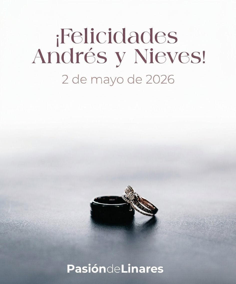PasiondeLinares's tweet photo. ❤️ Hoy estamos doblemente felices por Andrés y Nieves, ambos músicos de nuestra banda, quienes se unen en matrimonio para proyectar una vida juntos y llenos de pasión.

¡Muchas felicidades, amigos! Nuestros mejores deseos para vosotros y que sigáis compartiendo vuestra alegría con nosotros.

#PasiónDeLinares