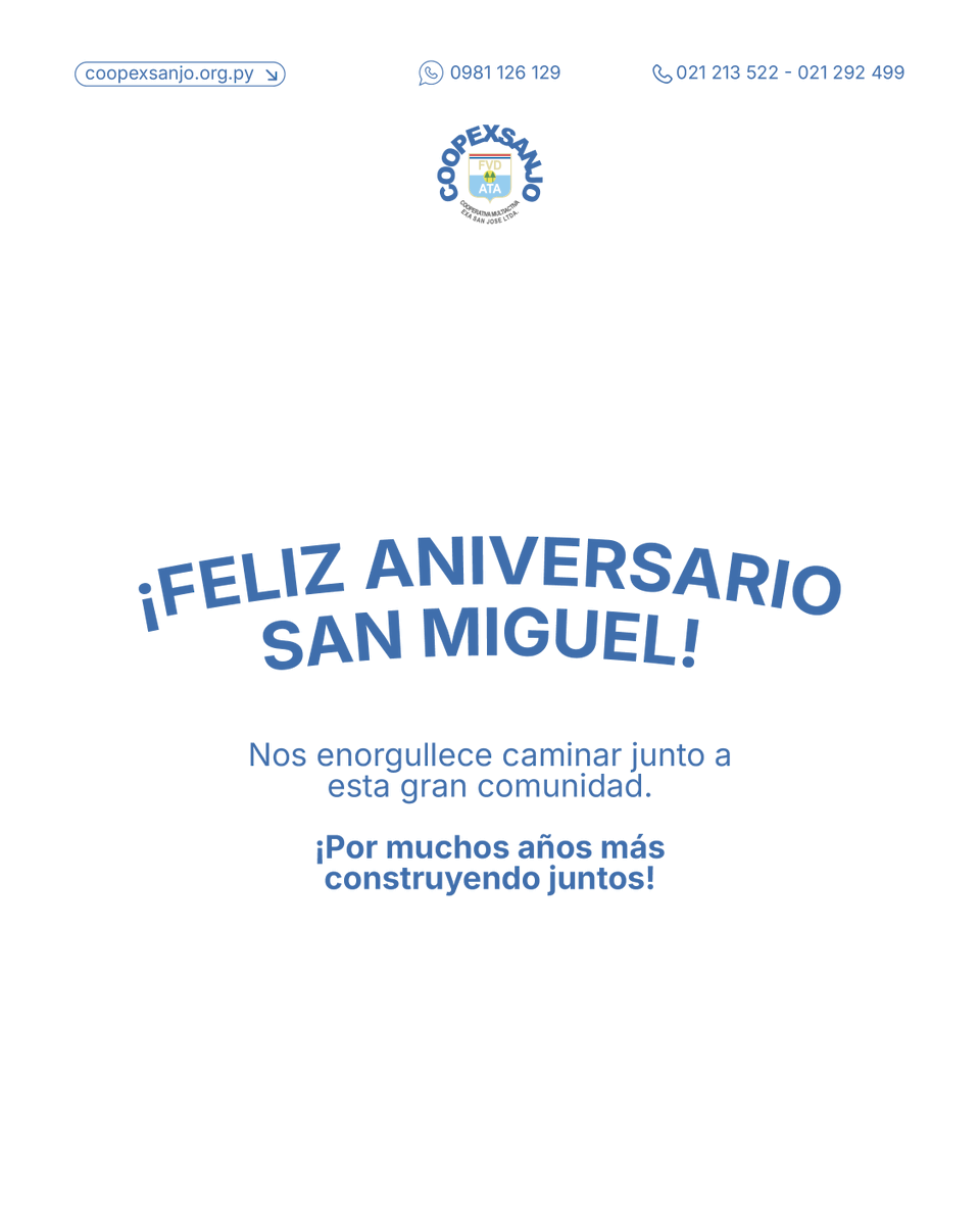 Coopexsanjo Paraguay tweet media