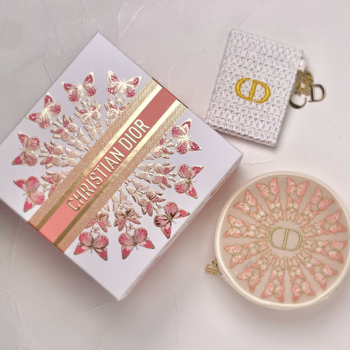 DIORのノベルティは当然のごとくオンライン&店舗両方ゲット🥹 箱ガチャ