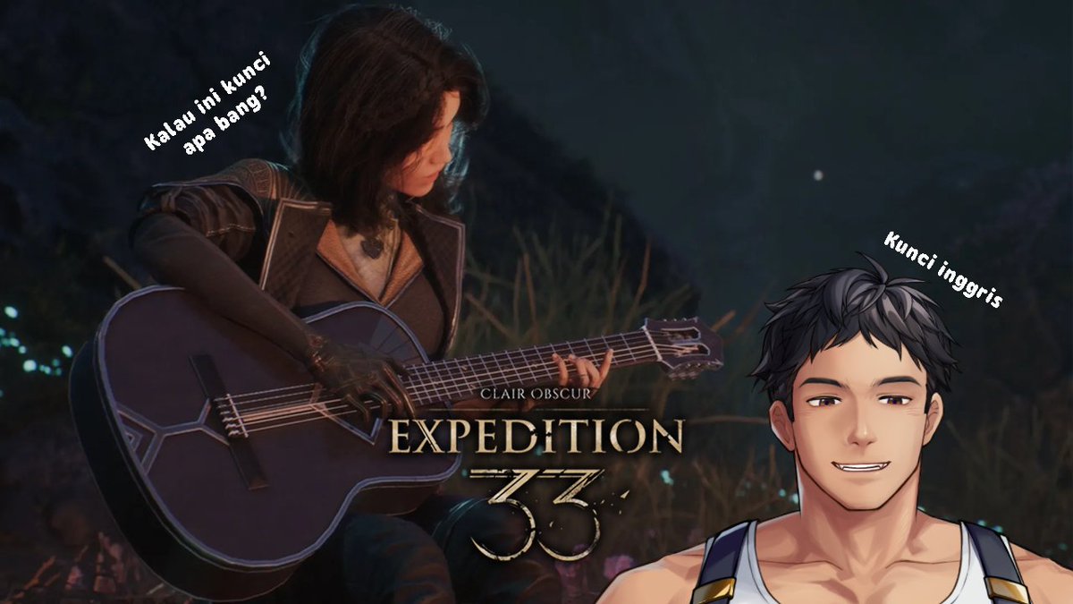 Jaka_Ceria's tweet image. 📃Clair Obscur: Expedition 33📃
#JakaCeria #VtuberID #Vtuber #Expedition33

Skill issue bikin storynya ga kelar-kelar.....

🕗20.00 WIB (GMT+7)
📅02/05/2026