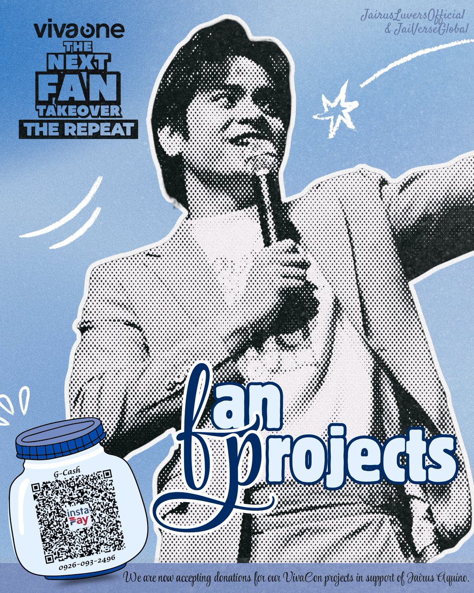 JairusLuvers's tweet photo. We’re still so proud of what we achieved during the last VivaCon— let’s make THE REPEAT even bigger? 🙌🏻

We’re opening up donations for the fan projects we’re working on for “VivaOne: The Next Fan Takeover - THE REPEAT.”

Let’s make him feel the LUV once more! 🫶🏻

#JairusAquino https://t.co/yOteGcxXHJ