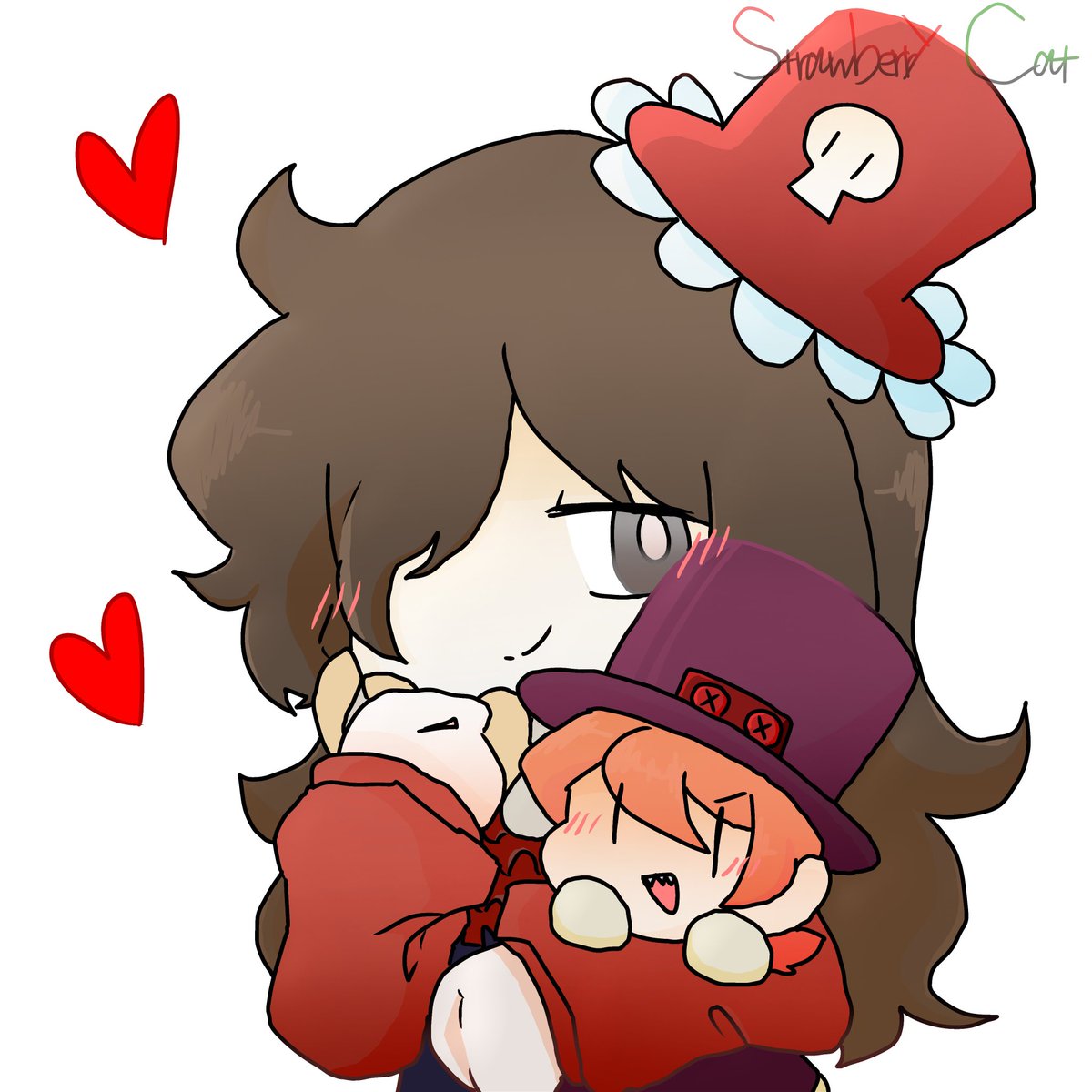 ♡ఇ♡ふっわふわ！！♡ఇ♡食べたくなるいちご帽子！！**♥︎♡ఇ꒰ㆁ̴̶̷̤́.̮ㆁ̴̶̷̤̀꒱ఇ Post by Strawberry Cat on X: Okay :3