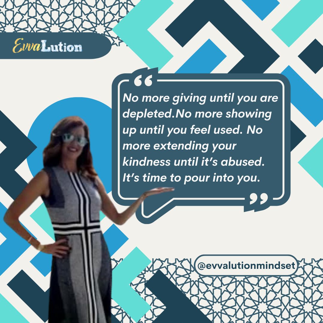EvvaLutionMind's tweet image. You are allowed to choose yourself—without guilt, without hesitation.
Every time you honor your energy, you grow stronger.

Give where you feel valued.
Show up where you are appreciated.

#PositiveVibes #SelfLoveJourney #GrowthMindset #InnerPeace #StayStrong