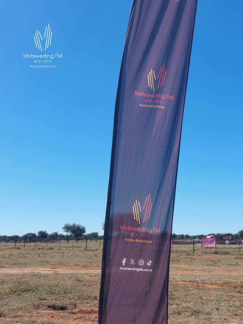 motswedingfm's tweet photo. #TsaEtsho le Tebogo "TJH" Hotane, e tla ka tlhamalalo go tswa mo Morokweng, mo letsatsing la boraro la MDS Agricultural Expo. https://t.co/8cus0Bb3Fo
