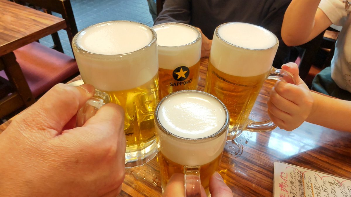 keibano11's tweet photo. 反省会😂
🐰は祝勝会🤯

負けても勝っても酒は美味い🤪🍻 https://t.co/A3s4MGsyNW
