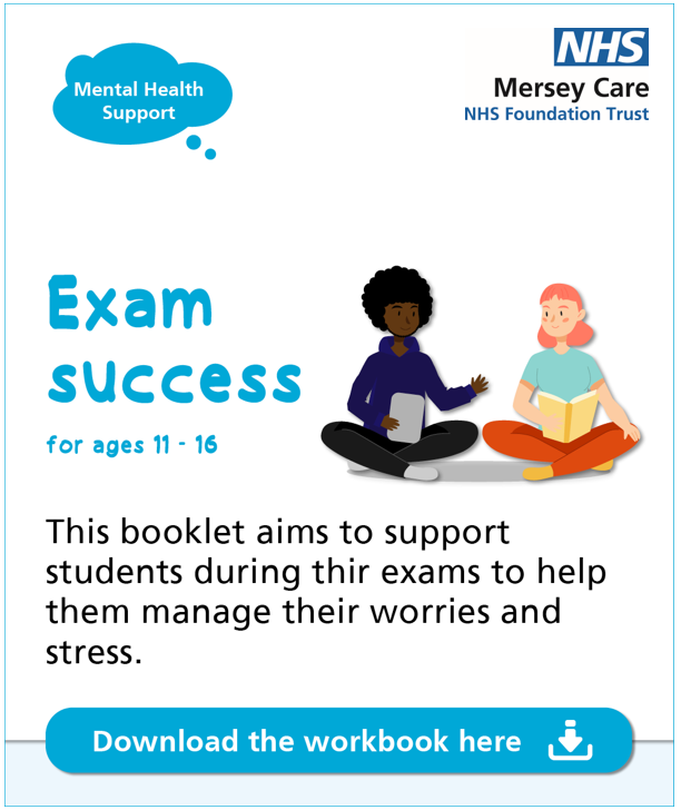 Mersey_Care's tweet photo. Are you or your child spending the #BankHoliday weekend revising?📚

Check out our new interactive digital booklet to help pupils get ready for exams this summer.

It has revision tips and simple techniques to help young people feel calm and in control 👇🏽

https://t.co/1CrYfWr6vd https://t.co/flgpANAl9e