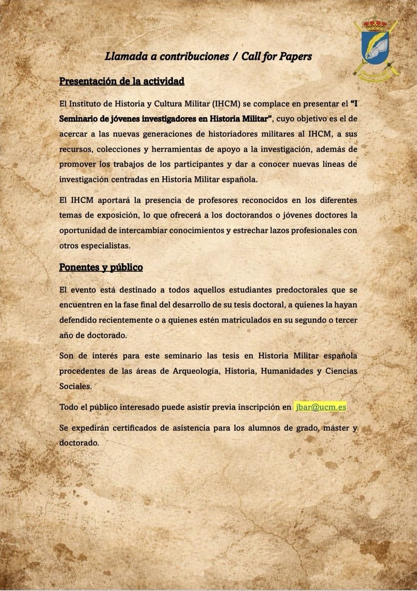 Asociación Española de Historia Militar tweet media