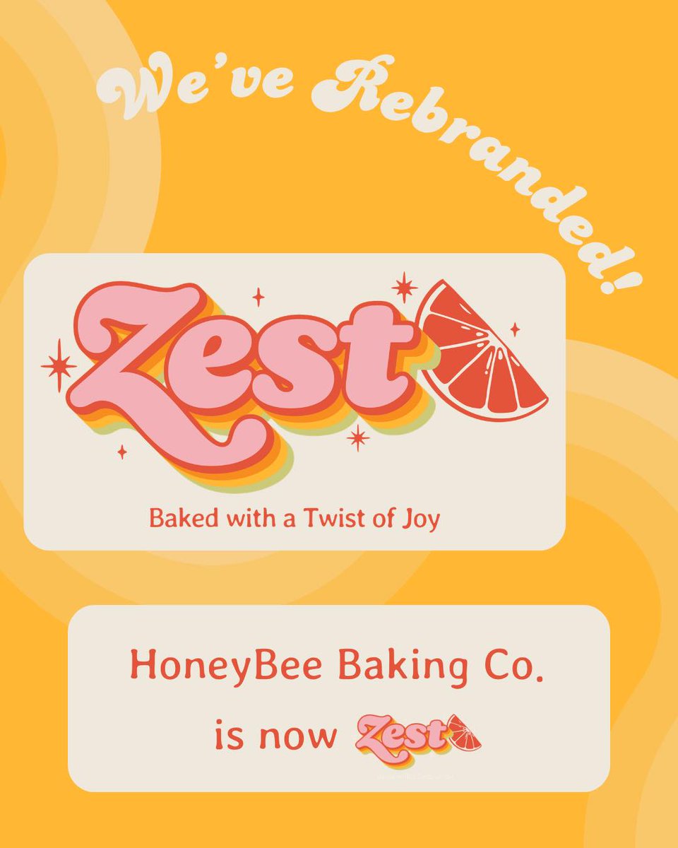 mayberrymiles's tweet photo. Get Ready for the 1st @HaymarketLNK Farmers Market for 2026! HoneyBee Baking Co. is now ZEST! Same tasty treats on the menu, come by 8th Street today &amp; grab some goodies! Lemon Blueberry Scones, Monster Cookies, Oatmeal Cream Pies, Cream Wafers &amp; more...see you downtown today! https://t.co/TtLOAYK85D