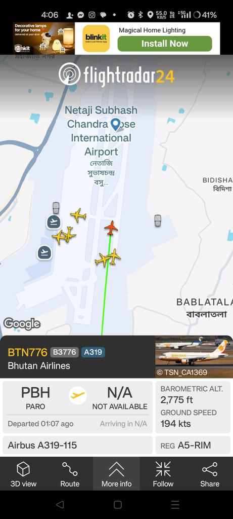 RaviGoenkaWUI's tweet photo. Possible Air Mishap Averted 
Time of Occurrence : around 16:05 hrs of 02th May 2026
I was crossing the Chinar park crossing when I heard this unusual engine sound of Airbus series as a big thud is approaching. I look out to the sky to witness something unusual... https://t.co/0sAVo0ryYc