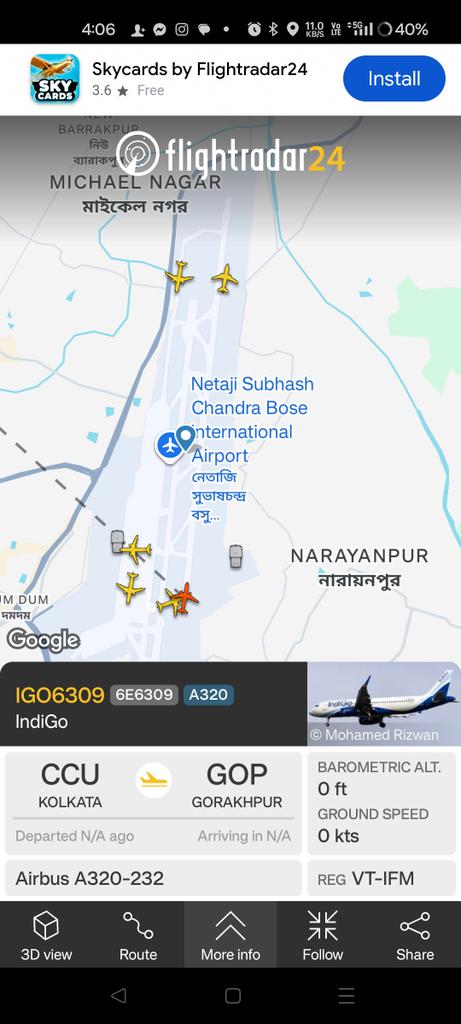 RaviGoenkaWUI's tweet photo. as the airbus A319 with druk air was gaining altitude whereas it should be going to land. I simply understood due to my past three decades of love for this aviation that something is seriously wrong happening around. https://t.co/E2wVDrUlC6