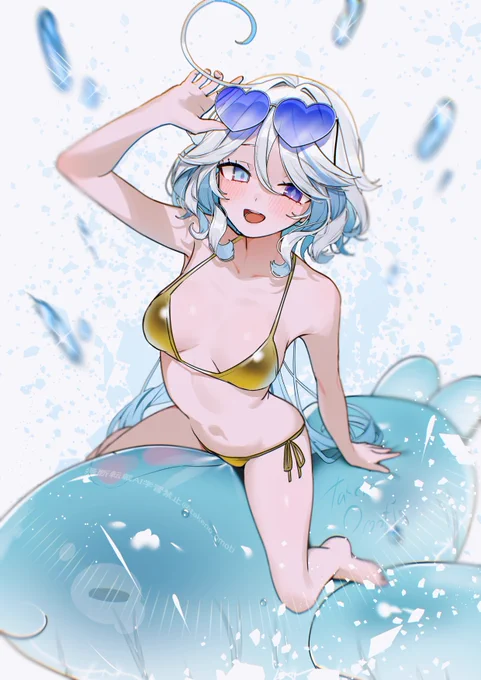 金ビキニフリーナ