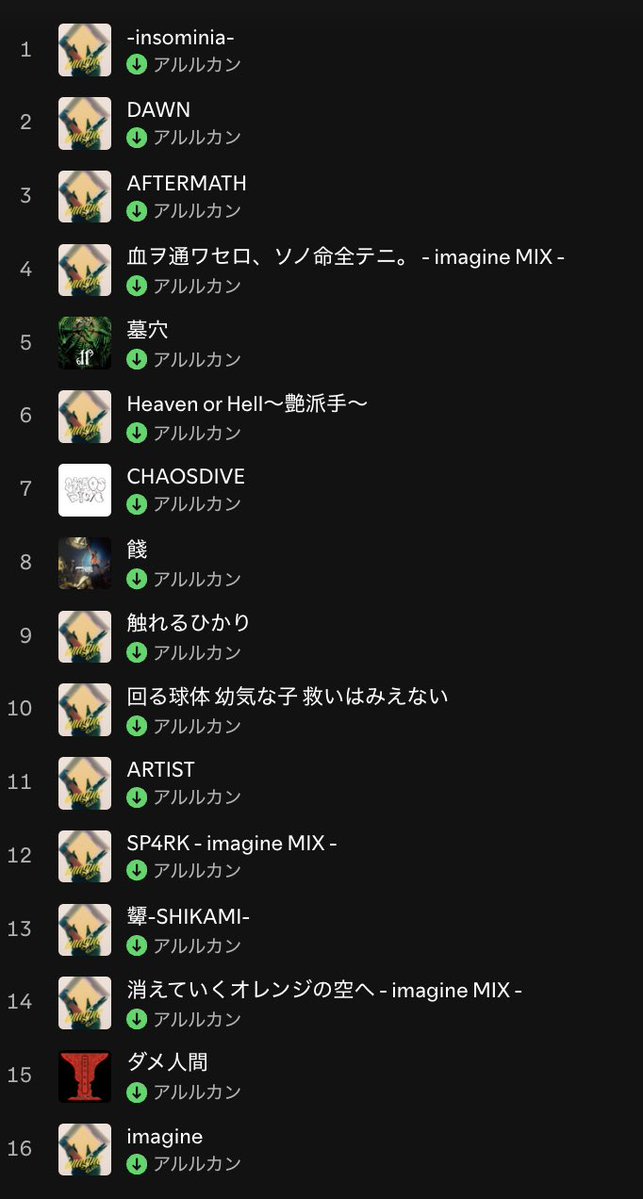 Arlequin_offi's tweet image. 2026.5.2  アルルカン LIVE TOUR 2026「imagine」at 水戸ライトハウス

▼セットリストを #Spotify にて公開！
open.spotify.com/playlist/5lFK3…

メンバーセレクトの
本日の会場BGMは画像をチェック！

#アルルカン #imagine