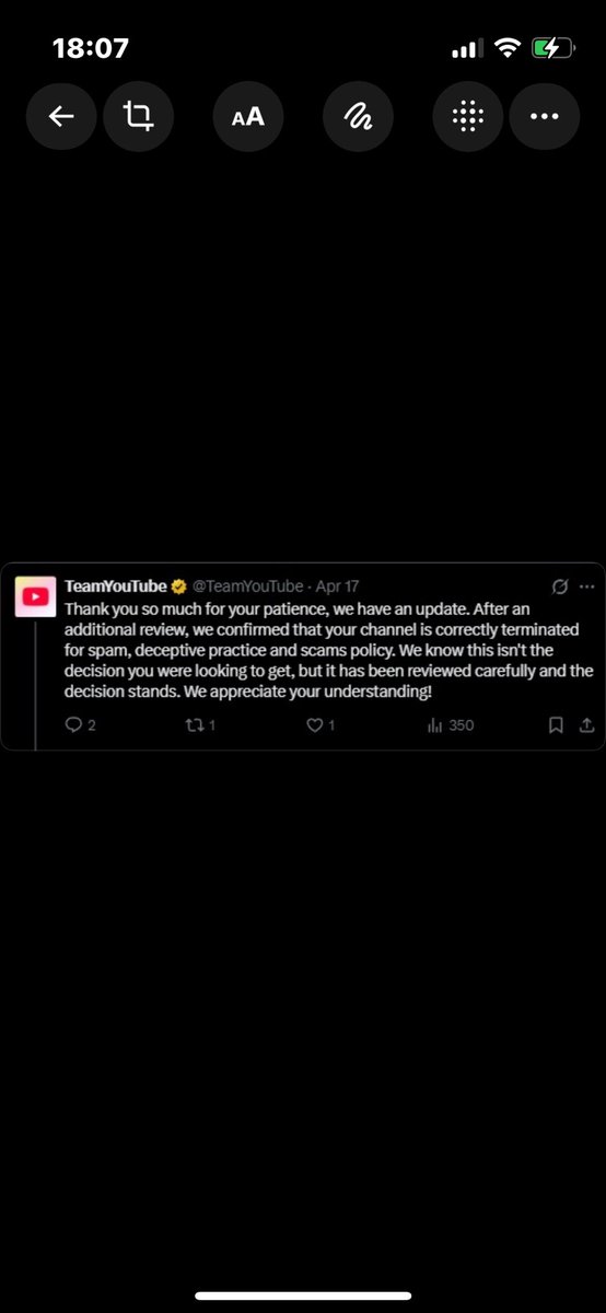 LevelLabs2gvb's tweet photo. Dear @TeamYouTube, please return the channel Bloomation to its author - @CCountryz18217. You have acted unfairly towards him; he has never violated your rules, yet you didn't even bother to conduct a manual review. How can we, ordinary creators, not be afraid of your platform? https://t.co/YF6vWn4sWv
