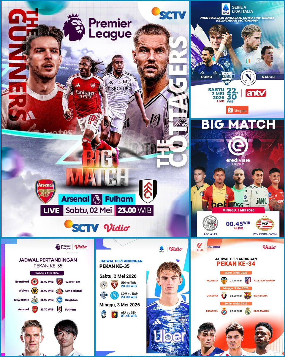 SiaranBolaLive's tweet image. #MATCHDAY 🔥🔥🔥