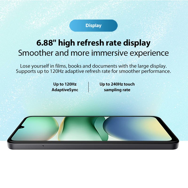 aliexpressbdeal's tweet image. 27 / 
BIG Promotion #11.11 #blackfriday #cybermonday !!!
Redmi A5 Global Version UNISOC T7250 processor 6.88" large screen display Supports 15W fast charging 32MP main camera

Purchase link: s.click.aliexpress.com/e/_c4kPl8uf

Make your order quickly or add to your c