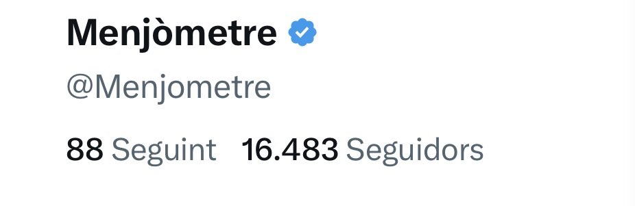 Menjòmetre tweet media