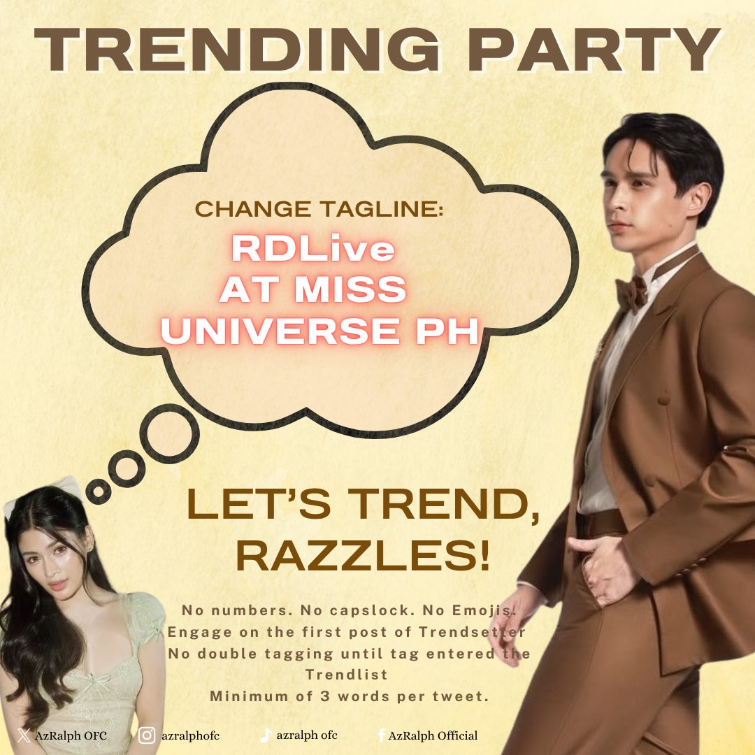 AZRALPH TRENDSETTER tweet media