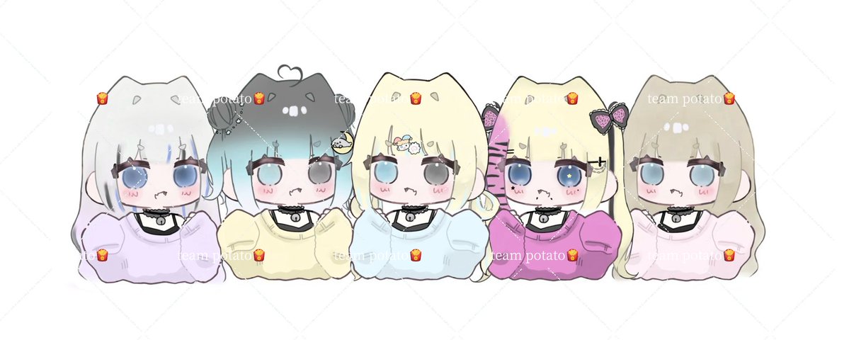 だいすきなちーむﾎﾟﾃﾄ 🍟⋆˚࿔