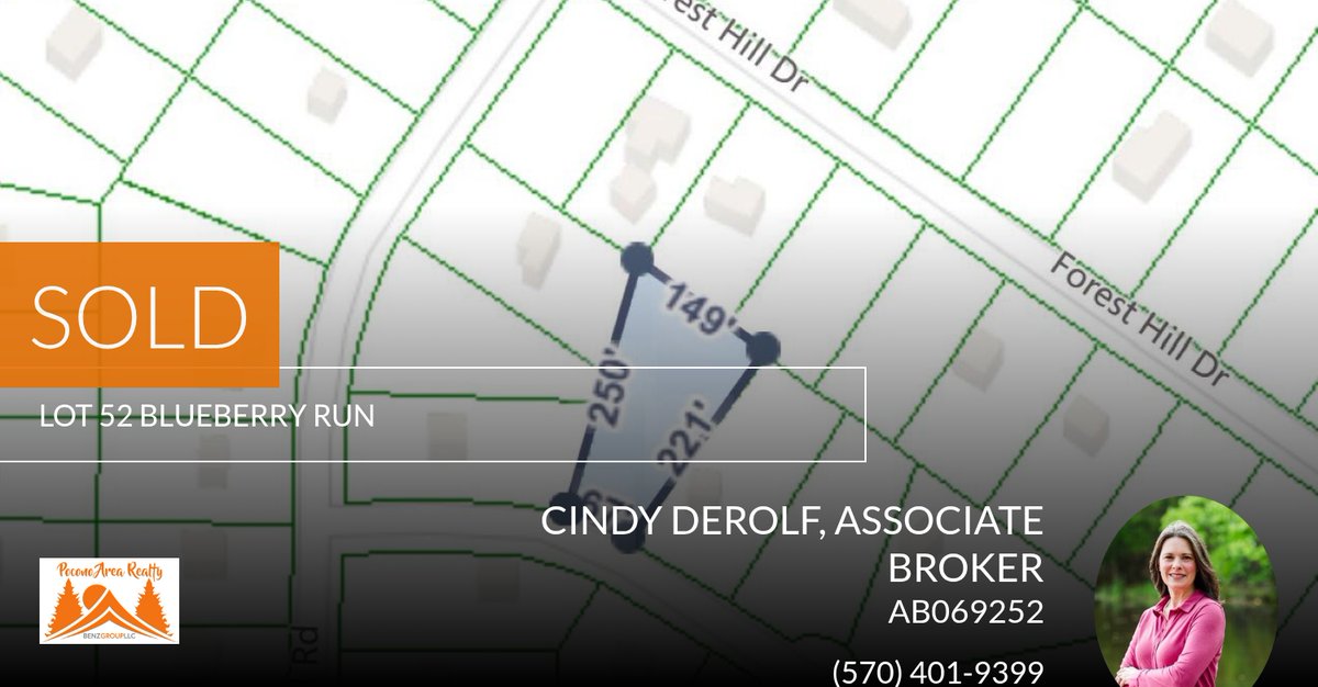 CindyDerolf's tweet photo. 📍 Sold 📍 Lot 52 Blueberry Run has been sold! Very happy for my clients. If you're thinking about selling your home, let's talk! Call or text (570) 401-9399

Cindy Derolf, Associate Broker
M - 570-401-9399
O - 570-216-8545, ext 2
... https://t.co/90XWDk6DI8 https://t.co/Y3bM3nLipd