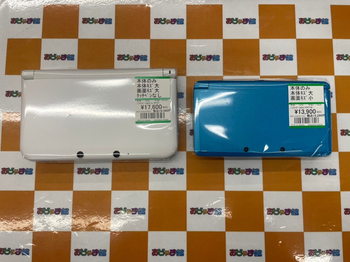 ojamakan_fu's tweet image. ✨買取情報✨

＃3DSLL 、#3DS 本体
買取いたしました‼️

お買い求めはおじゃま館深草店まで‼️