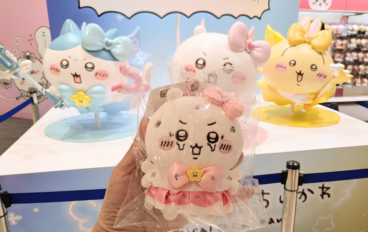 ちいかわ #まじかるちいかわストア まじかるにも行ってまして、新商品