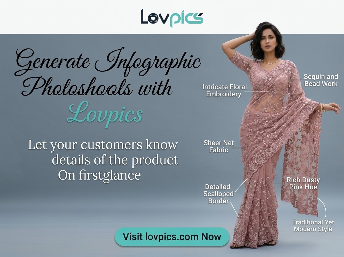 lov_pics's tweet image. Your product images are either selling for you - or costing you sales.

Lovpics turns your designs into infographic-style photoshoots that highlight every detail instantly.

No studio. No delays. Just scalable content.

Start now: lovpics.com

#Ecommerce #AI #D2C