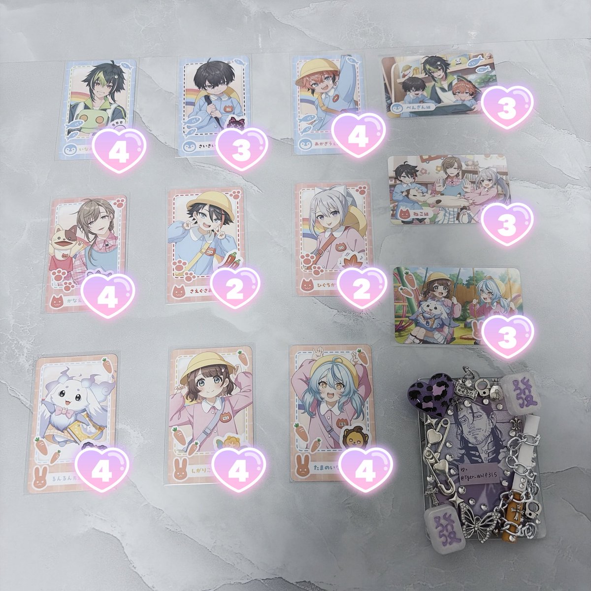 Tiger_Wolf315's tweet photo. ꒰ 譲渡 ꒱ にじさんじ ようちえん エイプリルフール フォト風カード

譲￤画像のもの

求￤定価（350円）/枚＋送料

୨୧.郵送のみ
୨୧.B済み
୨୧.お気軽にお声掛けしてくださると嬉しいです https://t.co/DC85z1HoZM