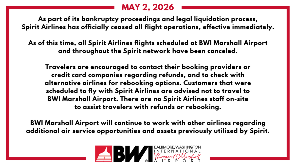 BWI Marshall Airport tweet media