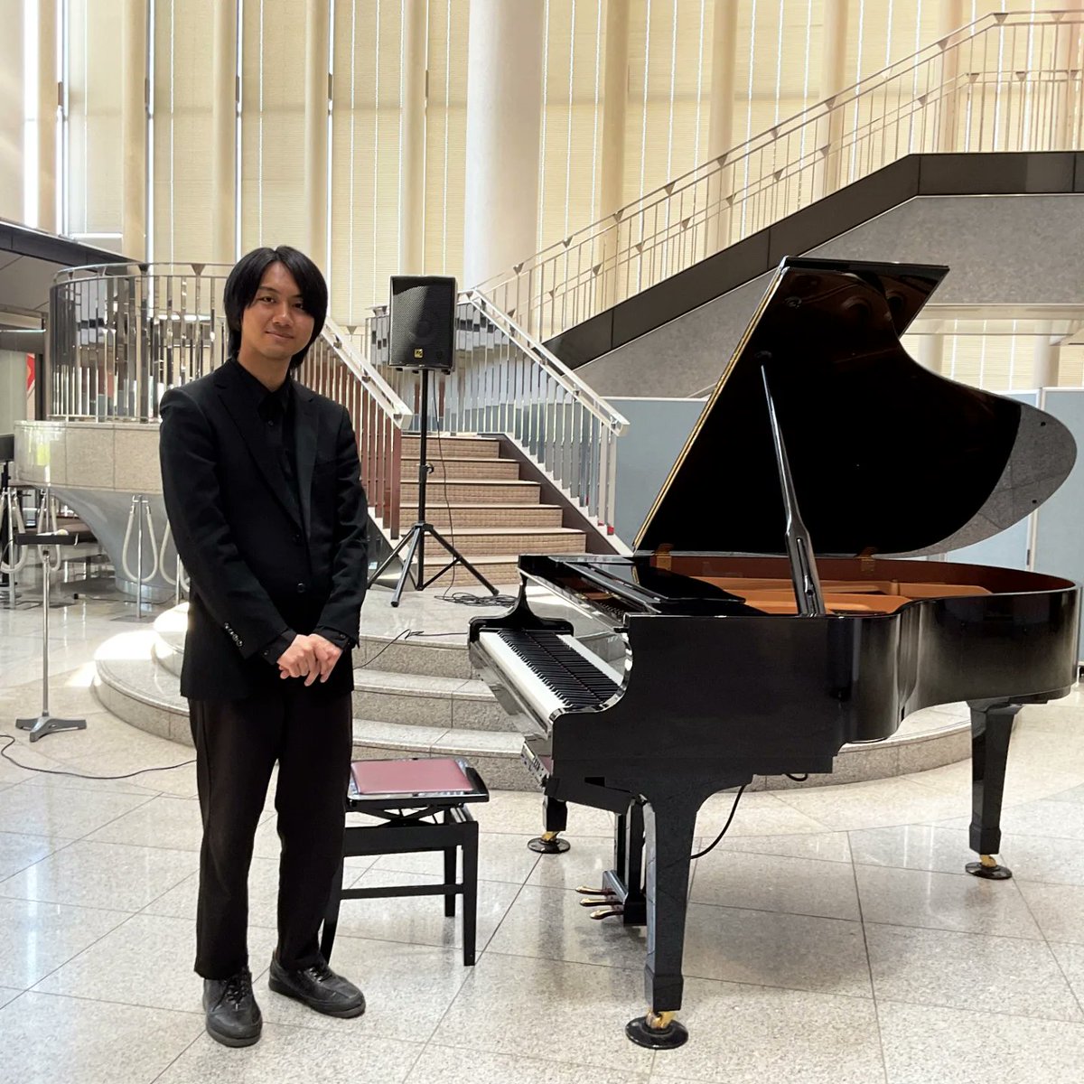 くまクマ-piano tweet media