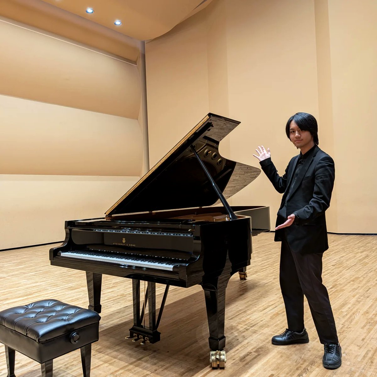 くまクマ-piano tweet media