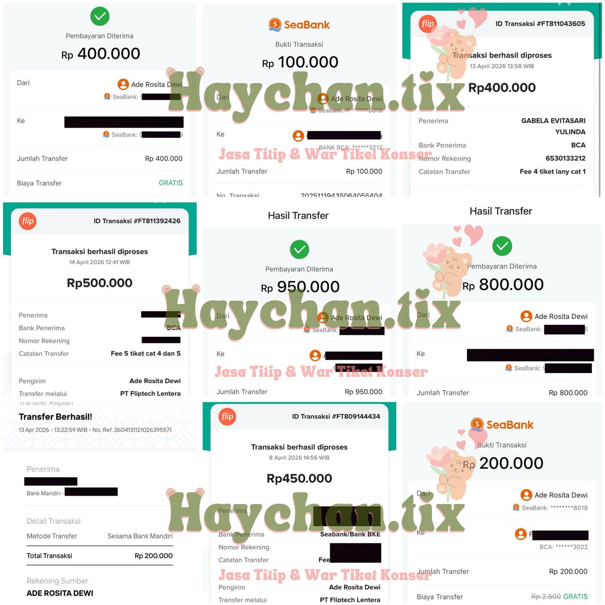 HAYCHANTIX | JASWAR JASTIP TIKET KONSER tweet media