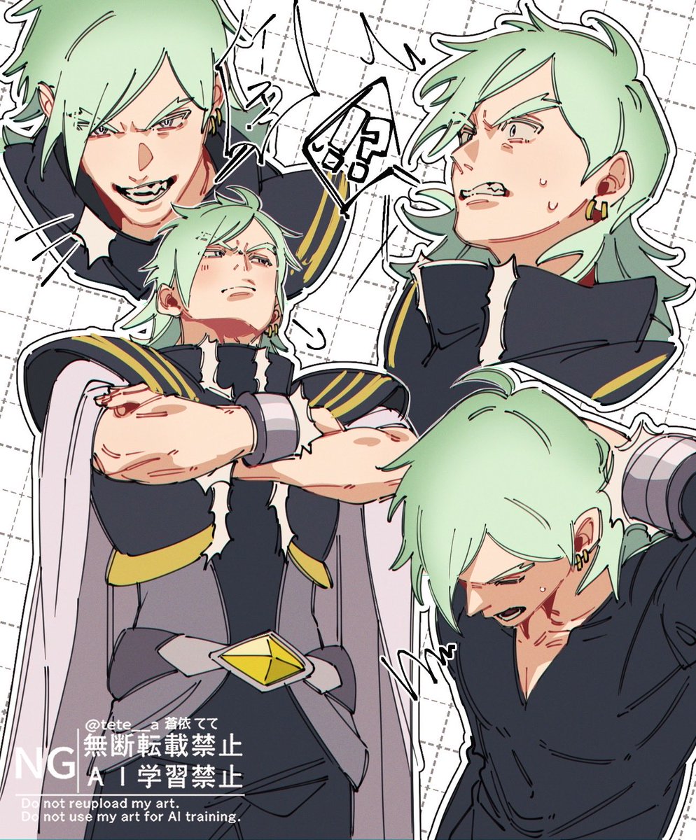 tete__a's tweet photo. 男性キャラが描きたくて

召喚 https://t.co/fm9TqP1Tfp