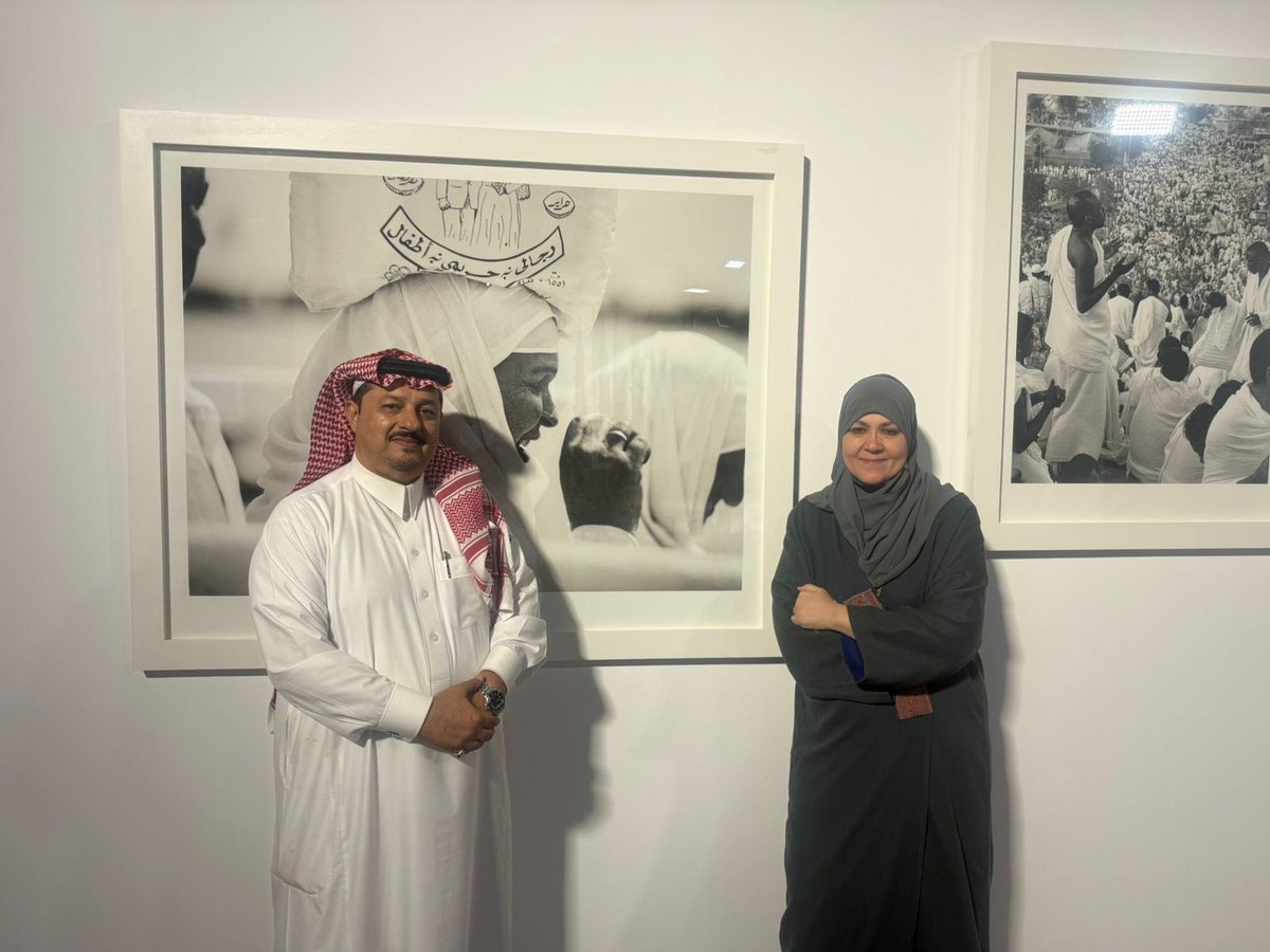 الأميرة ريم الفيصل تُدشّن معرضها الفوتوغرافي "أرض الحجيج والشعراء"* @maherwahab1 جدة – ماهر بن عبدالوهاب دشّنت صاحبة السمو الملكي الأميرة ريم بنت محمد الفيصل بن عبد العزيز آل سعود، معرضها الفني الفوتوغرافي