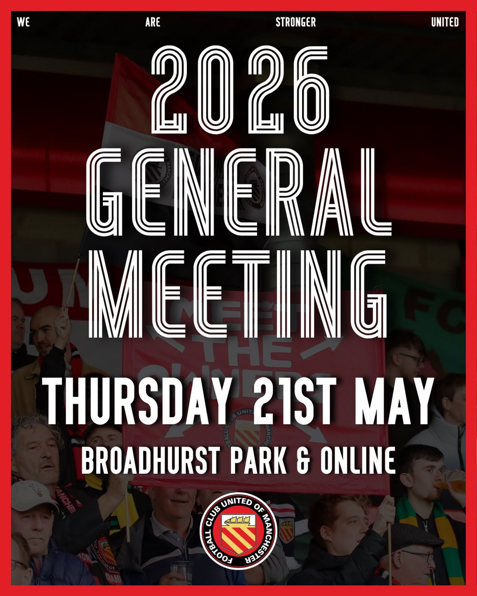 FC United of Manchester 🟥⬜⬛ tweet media