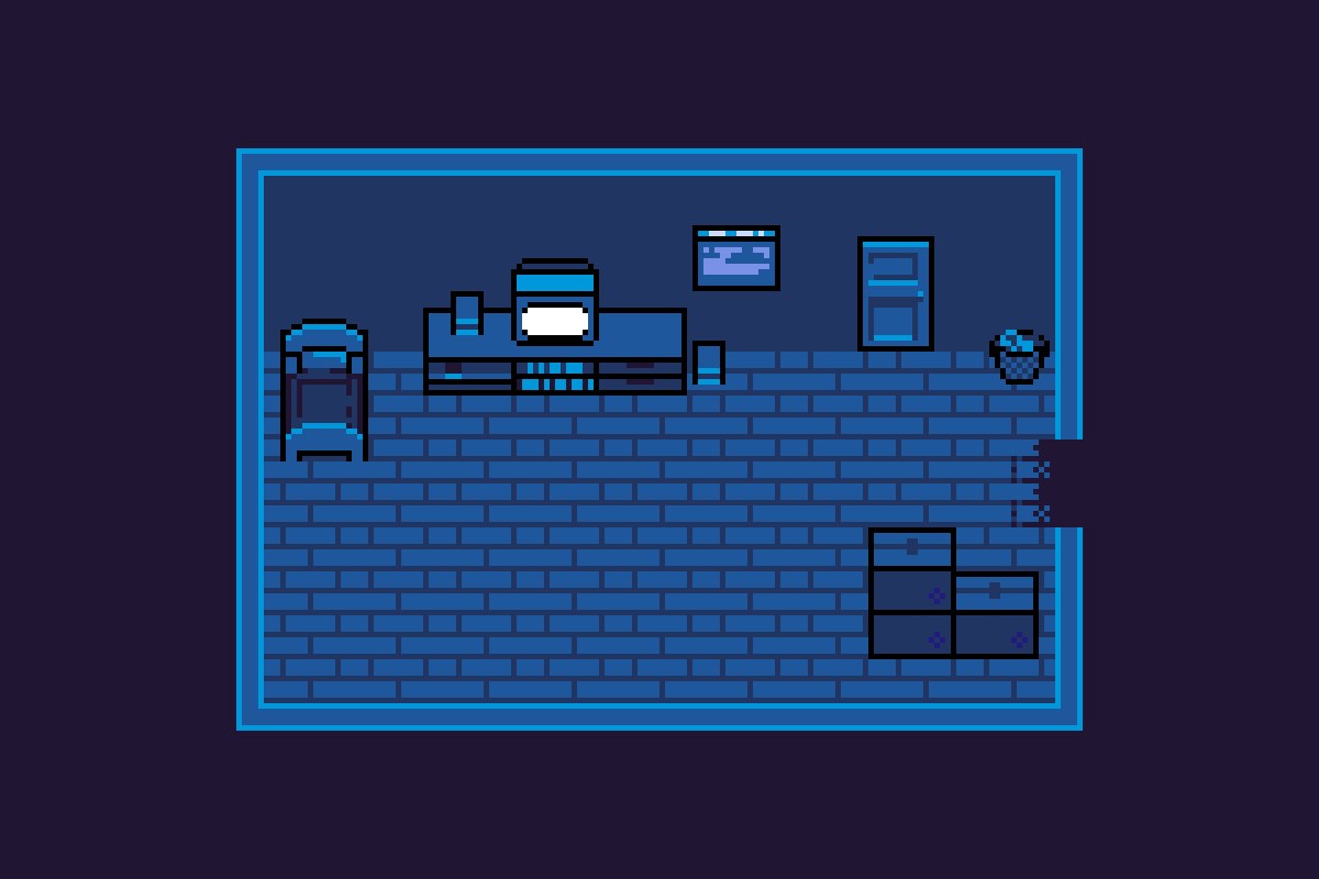 Sayy1082's tweet photo. blue room #PixelArt #ArtistCommunity #indieartist #artㅤㅤㅤㅤ #drawingsㅤㅤ https://t.co/kX2xczerMJ
