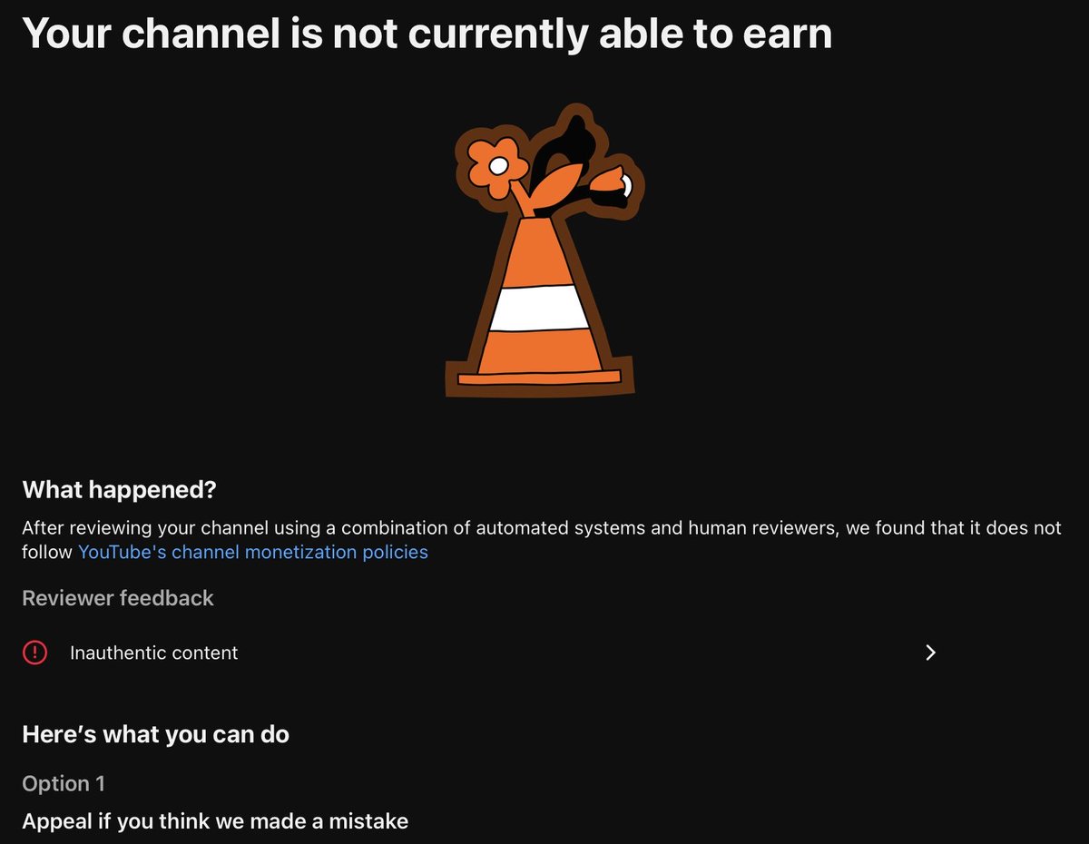 Nurucreates's tweet photo. It’s been 19 days since I got demonetized for “inauthentic content,” and my appeals were rejected with the same copy paste replies. @TeamYouTube here is my workflow to show the effort behind my videos. It’s frustrating to put in real work and still be called inauthentic. https://t.co/3Y9wkFubf8