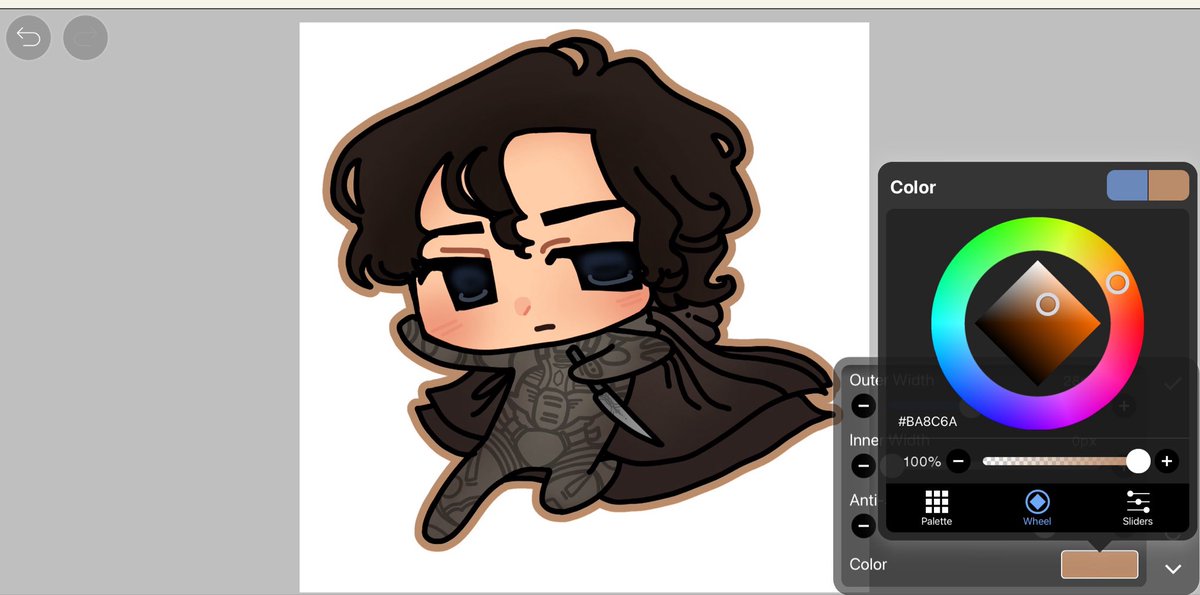 eludedlove's tweet image. making a keychain for myself call that a #healing
