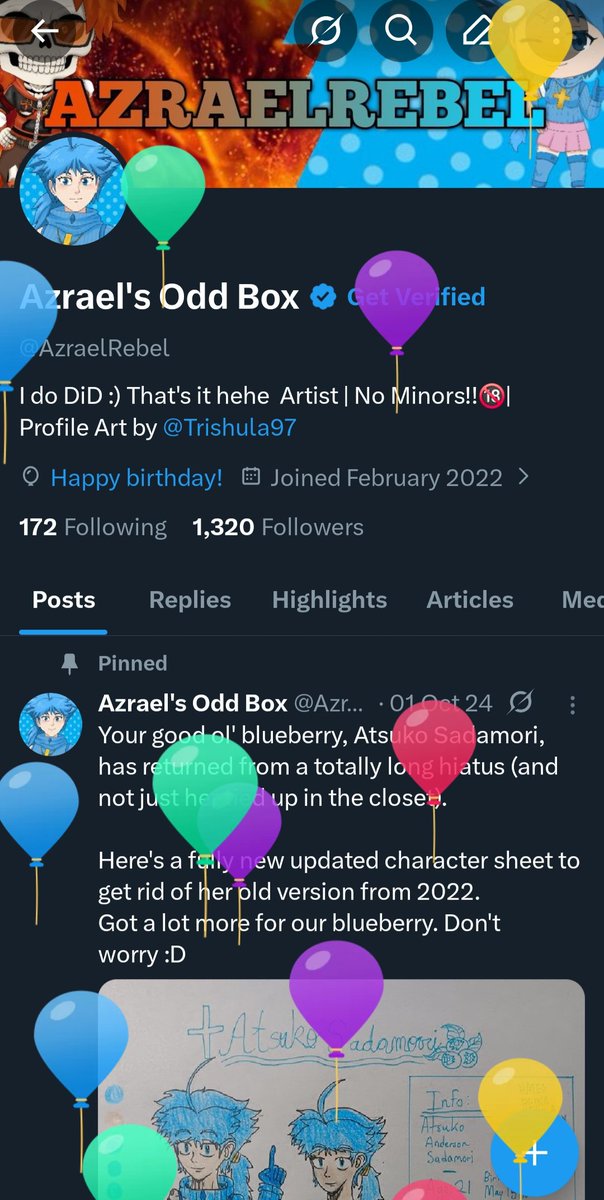 AzraelRebel's tweet photo. It's that time of year again https://t.co/MLL6n6ftlm