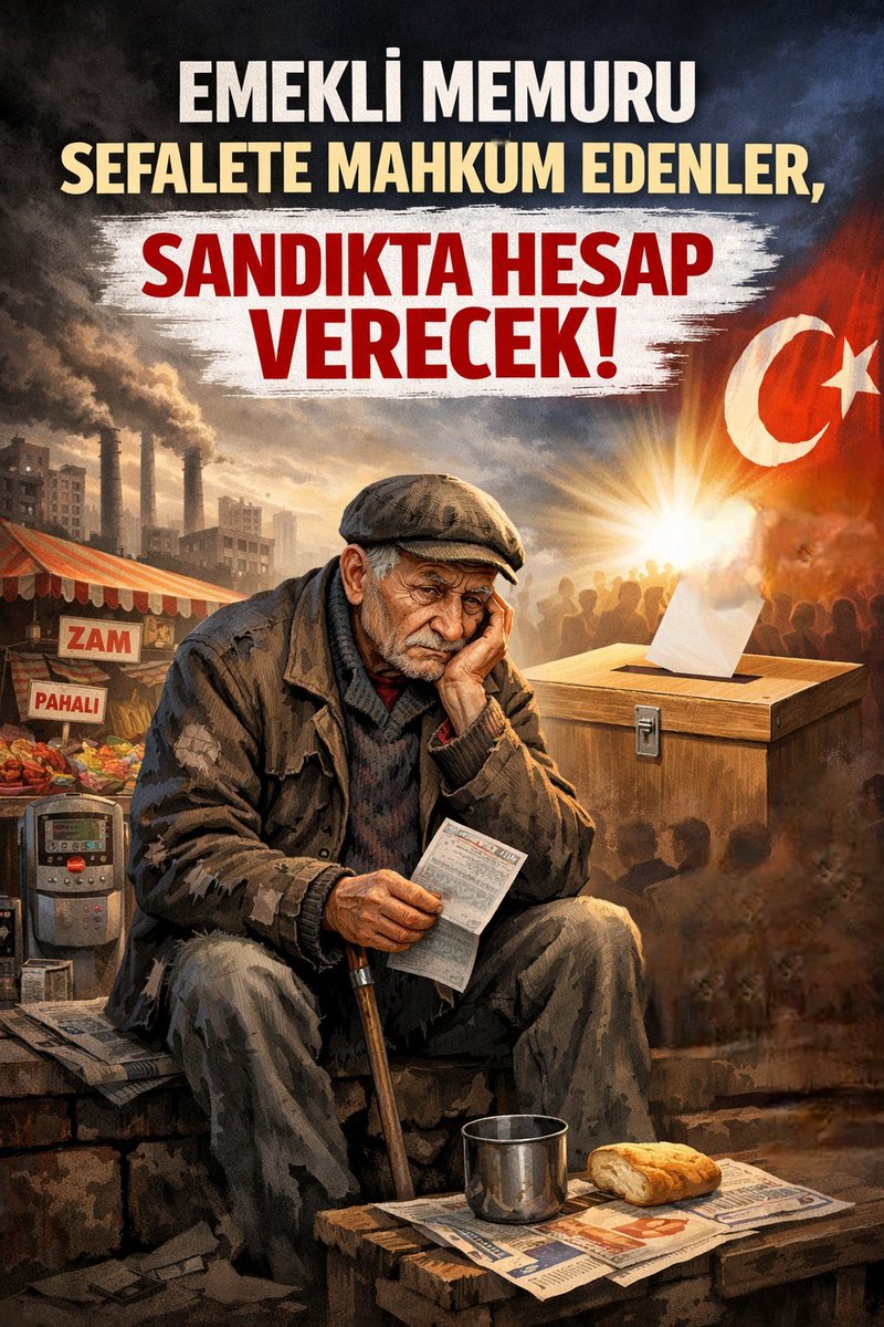 AysunKayma89276's tweet photo. Memura verilen seyyanen zam Milletvekili emeklisine verilip de #EmekliMemur unda yasal hakkı olduğu halde verilmemesi olacak iş değil.Bu adaletsizliğin hesabını aileleriyle birlikte 10milyon Memur emeklisi sandıkta soracaktır.
@AYMBASKANLIGI 
@RTErdogan 
#MemurEmeklisineAdalet https://t.co/Kj5R45felM