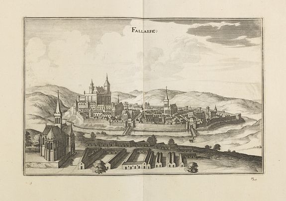LoebLarocque's tweet photo. 1655 - MERIAN  M. - Fallaise.Vue de la ville de Falaise. Extraite de la  Topographia Galliae  publiée à Francfort par Merian. . . . 
Price: €75 
PLUS D'INFOS: https://t.co/0mnkYzUJLE
#raremaps #Paris  #AntiqueMaps #MapCollector #Cartographie #History #geology https://t.co/bqTf3DkGBX