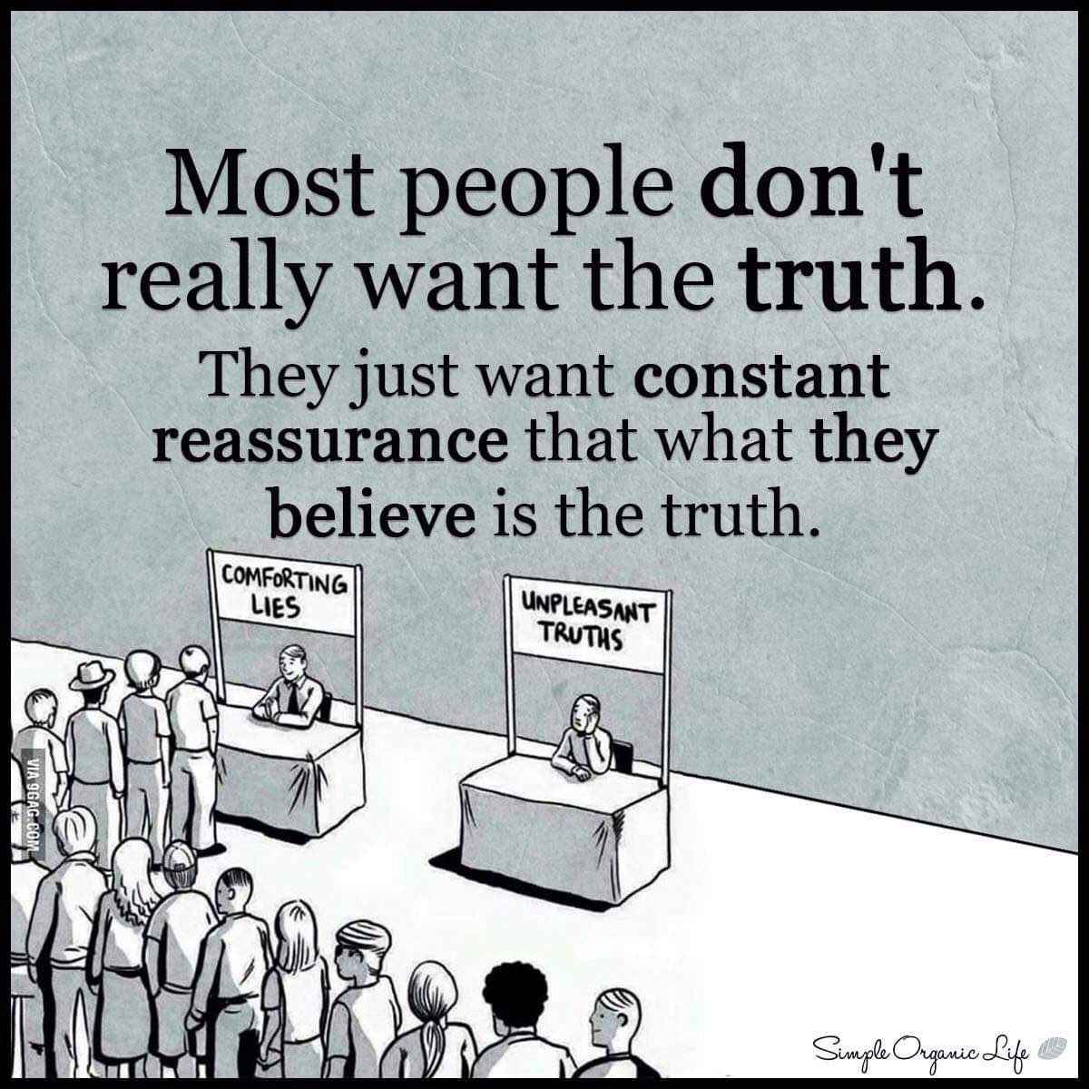 We are where we are.